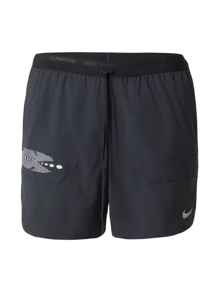 NIKE Pantaloni sport STRIDE ENERGY negru alb