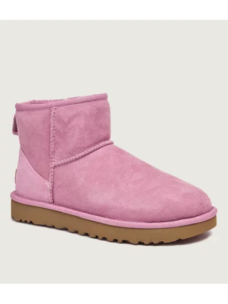 UGG Bocanci Classic Mini II | piele întoarsă | lână roz