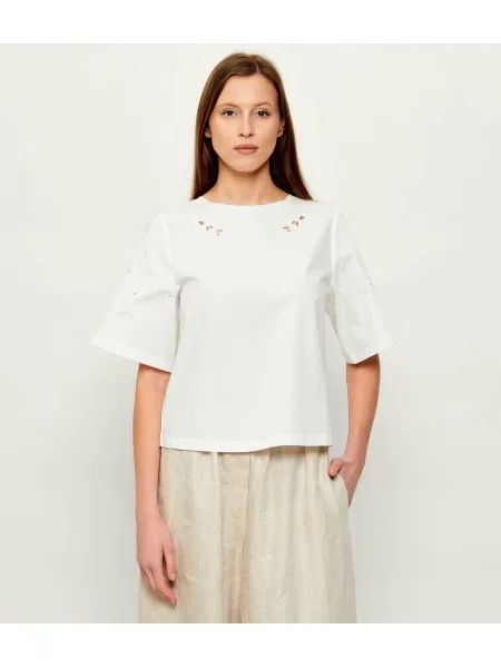 Weekend Max Mara Blúz Targa fehér