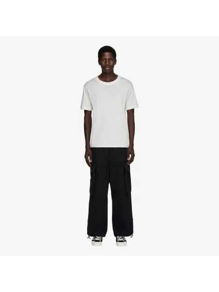 Pantaloni Twill Pants Black M negru