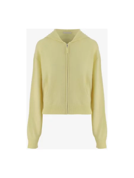 Bluza Allude z kaszmiru żółta