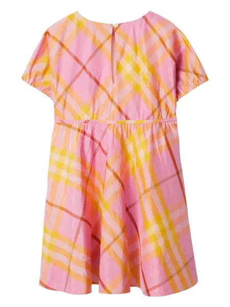 Sukienka dziecięca Burberry różowa