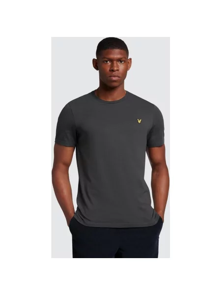 Koszulka z krótkim rękawem Lyle & Scott Plain ciemnoszary XS szara