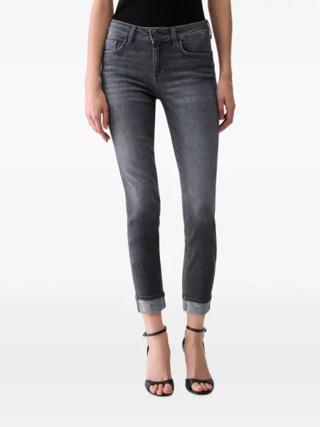 Слаб дънки skinny fit Liu Jo сиво