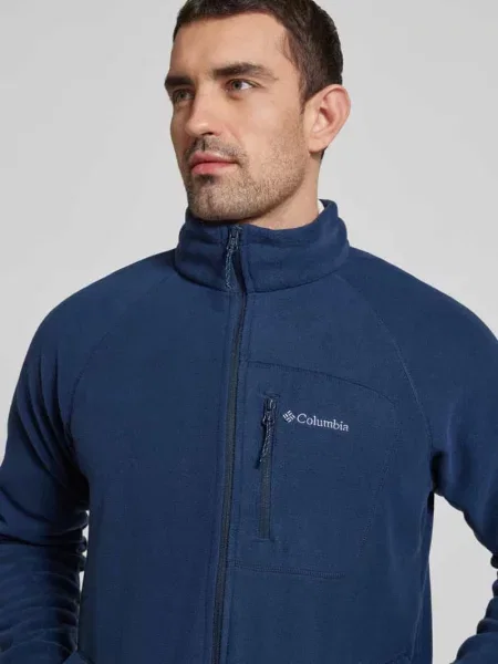 Bluza polarowa Columbia Fast Trek II collegiate navy granatowy