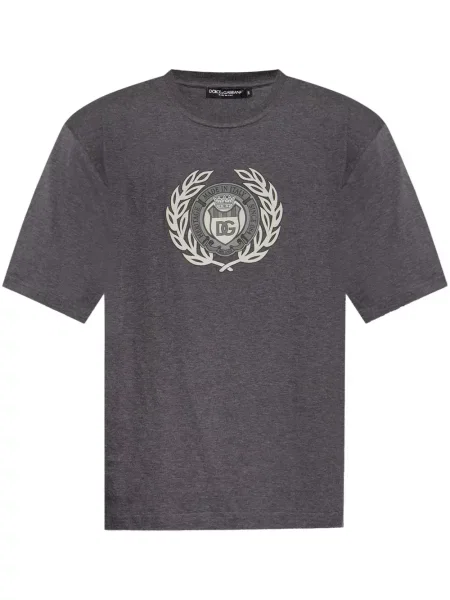 Tricou Dolce & Gabbana cu imagine gri