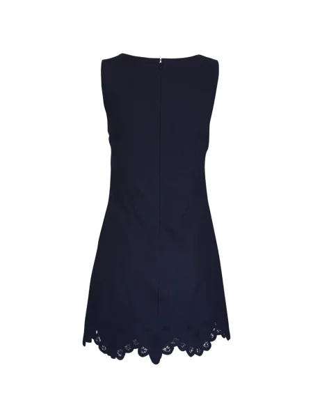 Rochie Veronica Beard cu broderie albastru