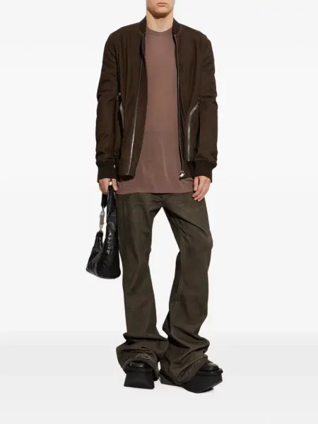 Geanta de piele Rick Owens maro