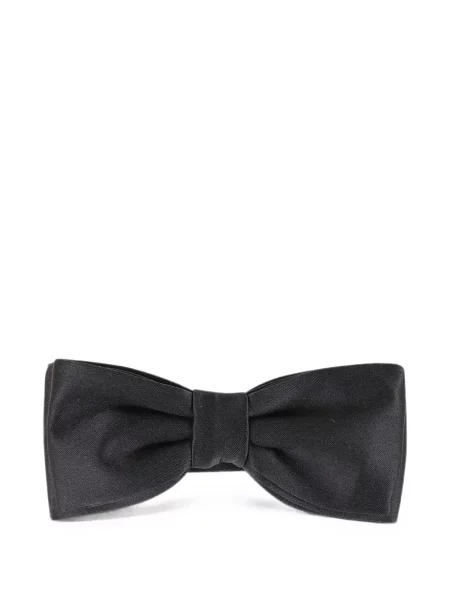 Cravată Lardini cu funde din satin negru