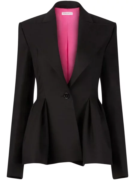 Sacou Nina Ricci de lână negru