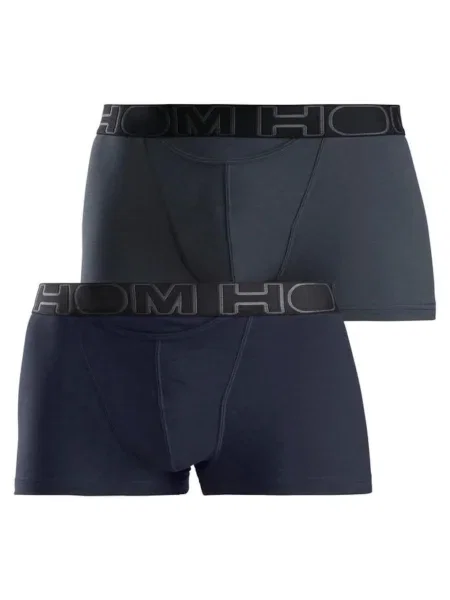 HOM Boxerky námořnická modř / antracitová