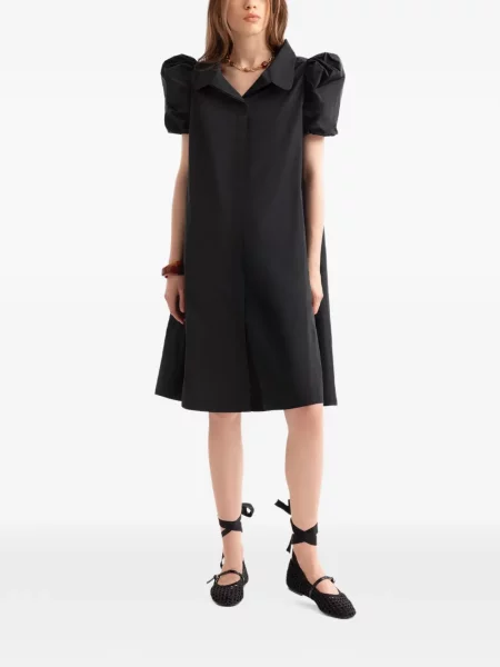 Rochie tip cămașă Gemy Maalouf negru