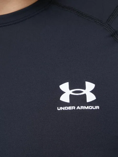 Hosszú ujjú hosszú hosszú ujjú póló Under Armour fekete