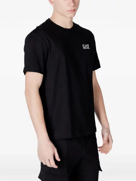Tricou Ea7 Emporio Armani cu imagine negru