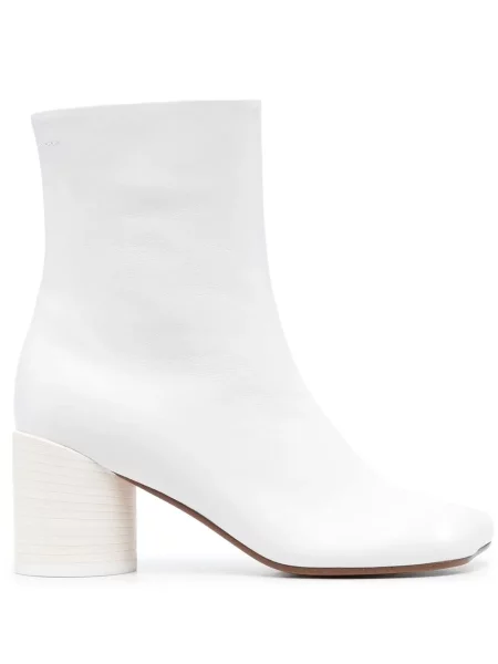 Botine Mm6 Maison Margiela alb