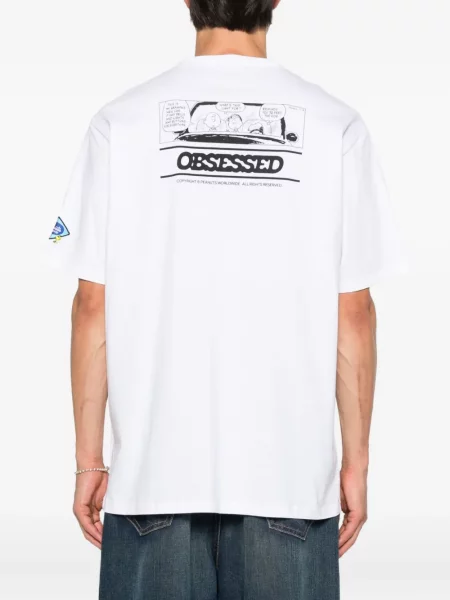 Tricou Iceberg cu imagine alb