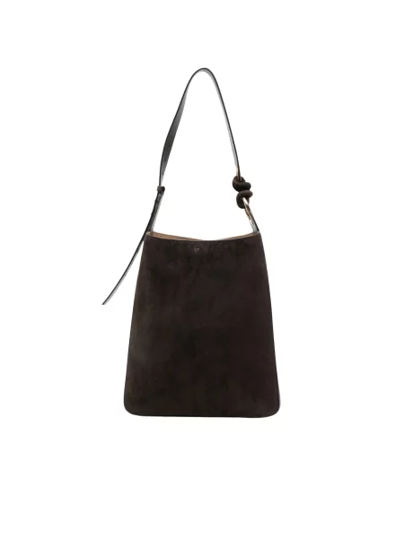 Torebka Anya Hindmarch skórzana brązowa