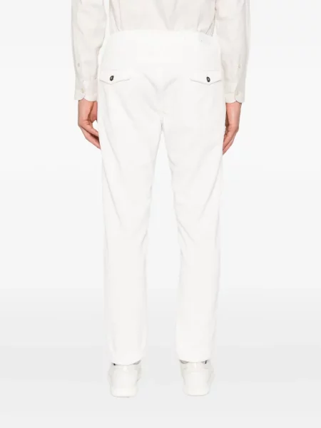Pantaloni Eleventy alb