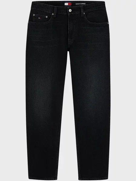 Зауженные джинсы Tommy Jeans черный