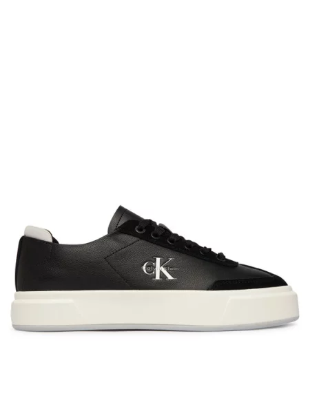 Tenisice Calvin Klein Basket Cups Lup Wt Lth Su crna