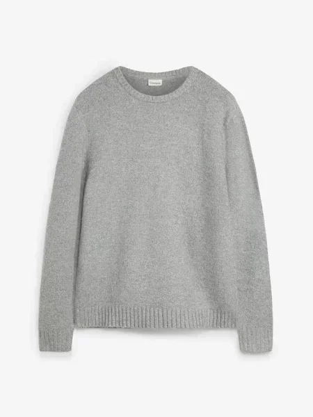 Sweter o kroju regular fit szary