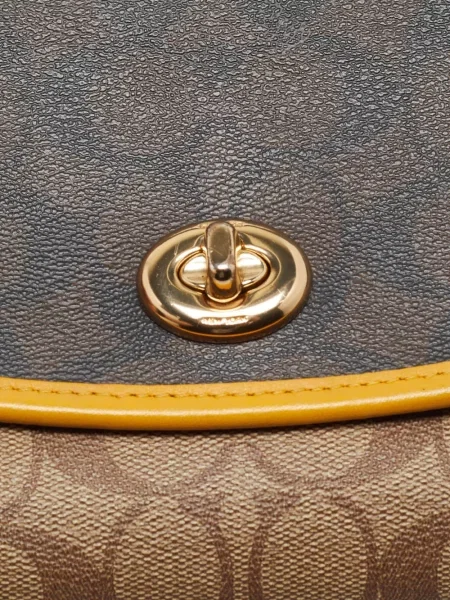 Geantă shopper Coach maro