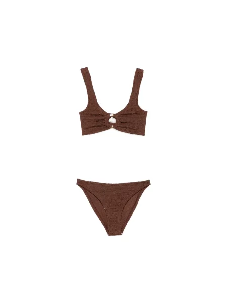 Bikini Hunza G brązowe