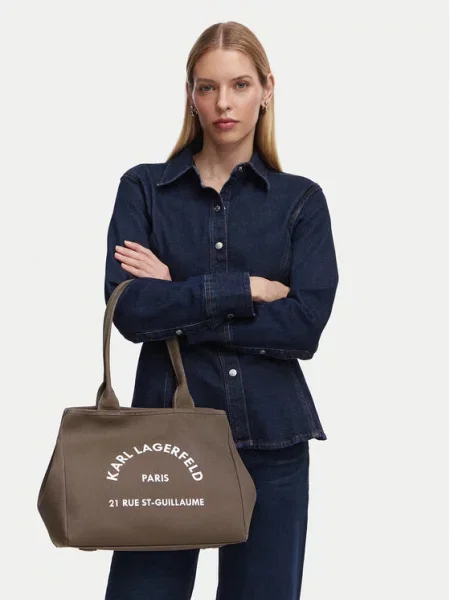 Karl Lagerfeld torba za žene K/RSG smeđa