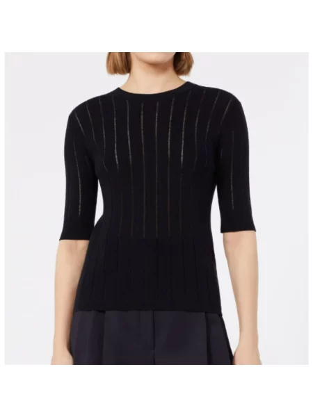 Sweter Max Mara niebieski