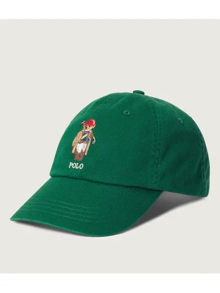 Polo Ralph Lauren Sapkák brokát piros / fehér zöld