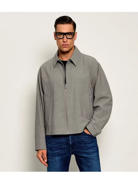 Drykorn Geacă Rikko | Relaxed fit cu adaos de lână gri