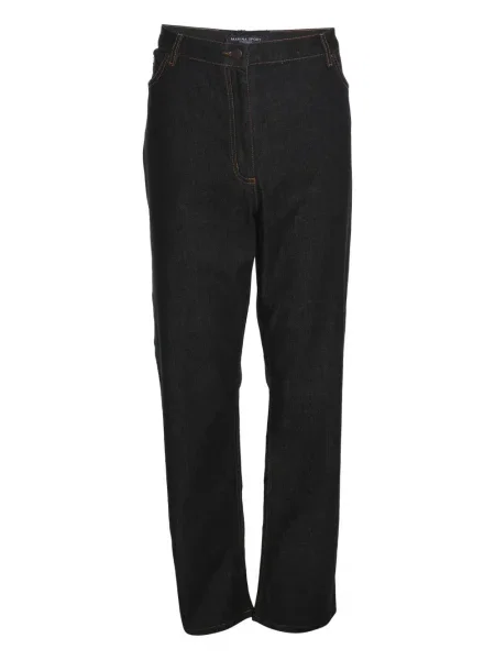 Szerokie jeansy Marina Rinaldi niebieskie