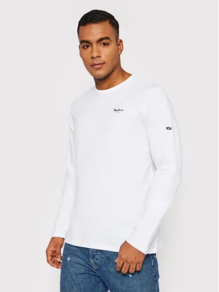 Dlhé tričko Pepe Jeans biela