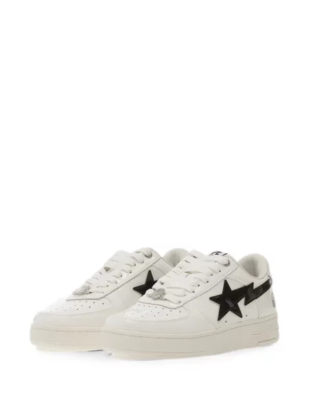 Sneakerși A Bathing Ape® din piele alb