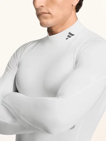 Adidas Funkční Tričko Training Mockneck bílá