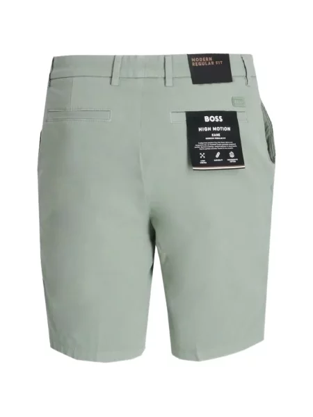 Cu centură pantaloni scurți Boss verde