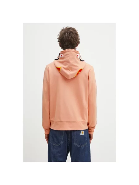 Bluza z kapturem A Bathing Ape® różowa