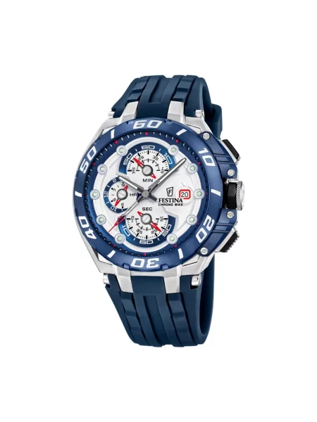FESTINA Analogové hodinky Chronograph Chrono Bike' modrá
