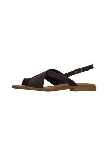 Paul Green Flip-flops maro închis verde
