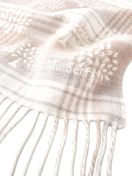 Kockás sál Mulberry nyomtatás