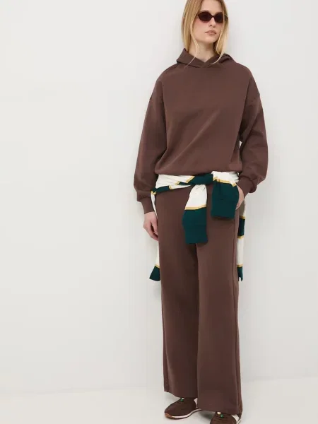 Medicine bluza z kapturem brązowa