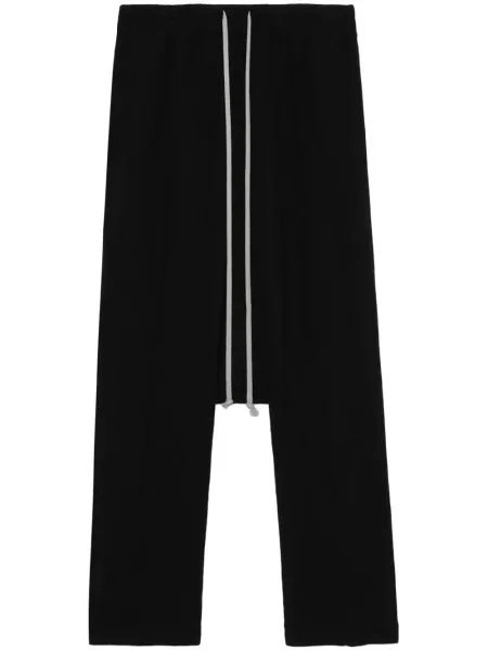 Decupat pantaloni Rick Owens negru