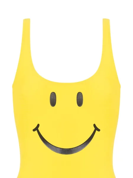 Costum de baie Moschino galben