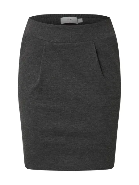 ICHI Fustă mini gri