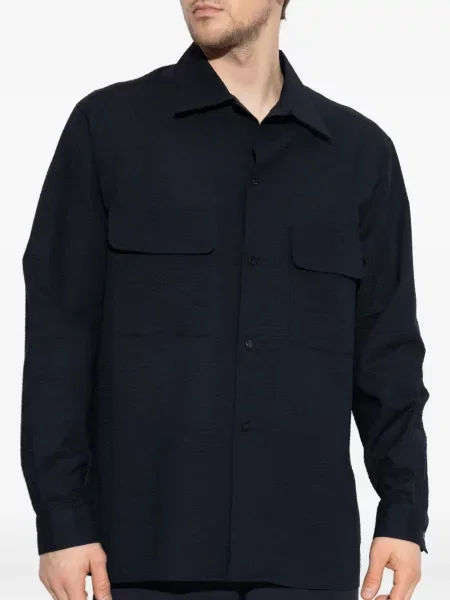 Cămașă Giorgio Armani albastru