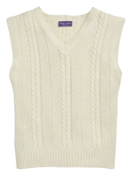 Vestă Ralph Lauren Purple Label tricotate violet