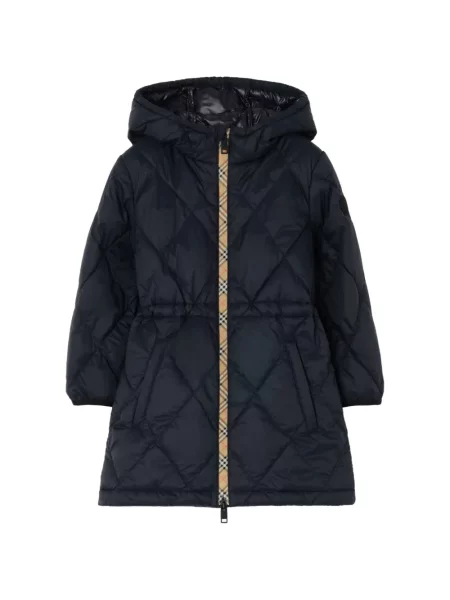 Płaszcz dziecięcy Burberry niebieski