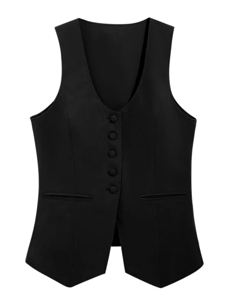 Imily Bela Vestă de costum negru