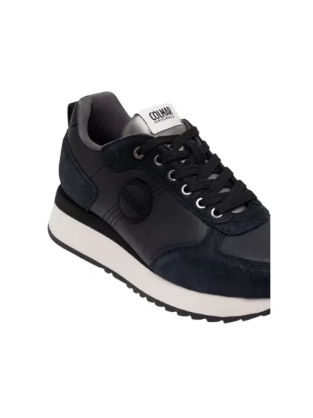 Sneakersy Colmar skórzane czarne