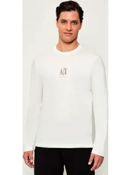 Hosszú ujjú hosszú hosszú ujjú póló Armani Exchange